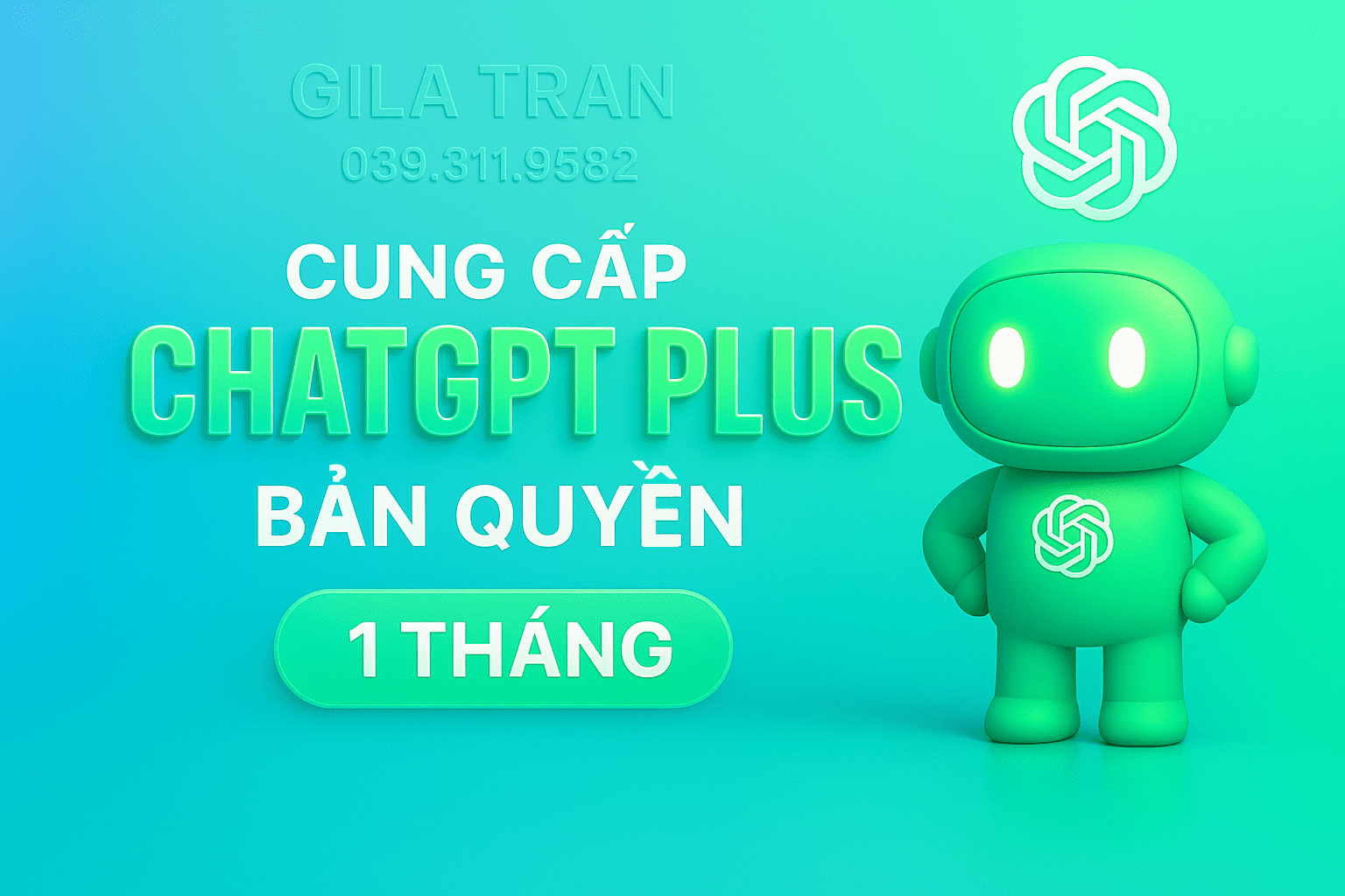 CHATGPT PLUS - CHÍNH CHỦ