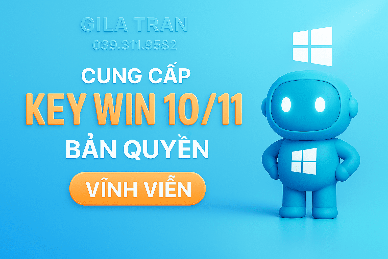 KEY WIN 10/11 VĨNH VIỄN