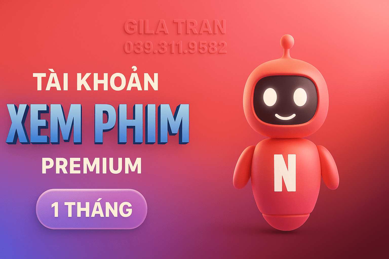 TÀI KHOẢN NETFLIX - 1 THÁNG